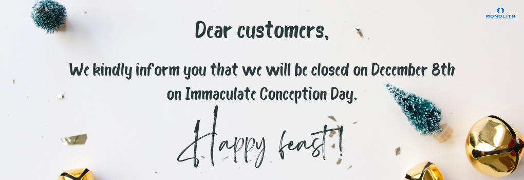 8 DECEMBER CLOSURE - IMMACULATE CONCEPTION