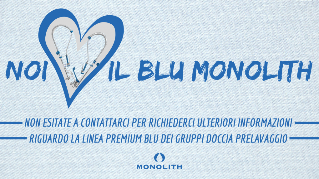 Noi amiamo il blu di Monolith!