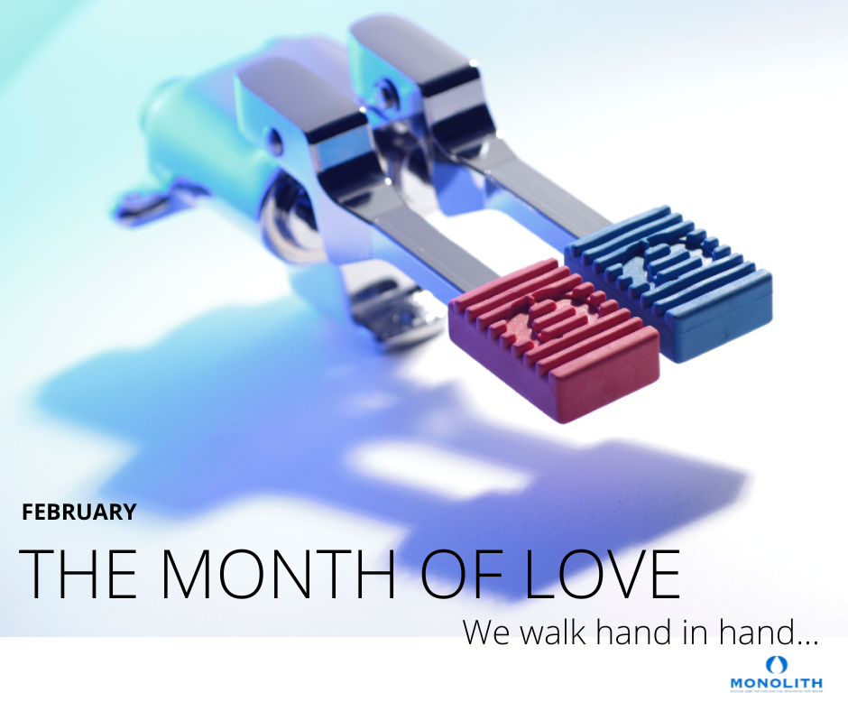 THE MONTH OF LOVE: WE WALK HAND IN HAND…